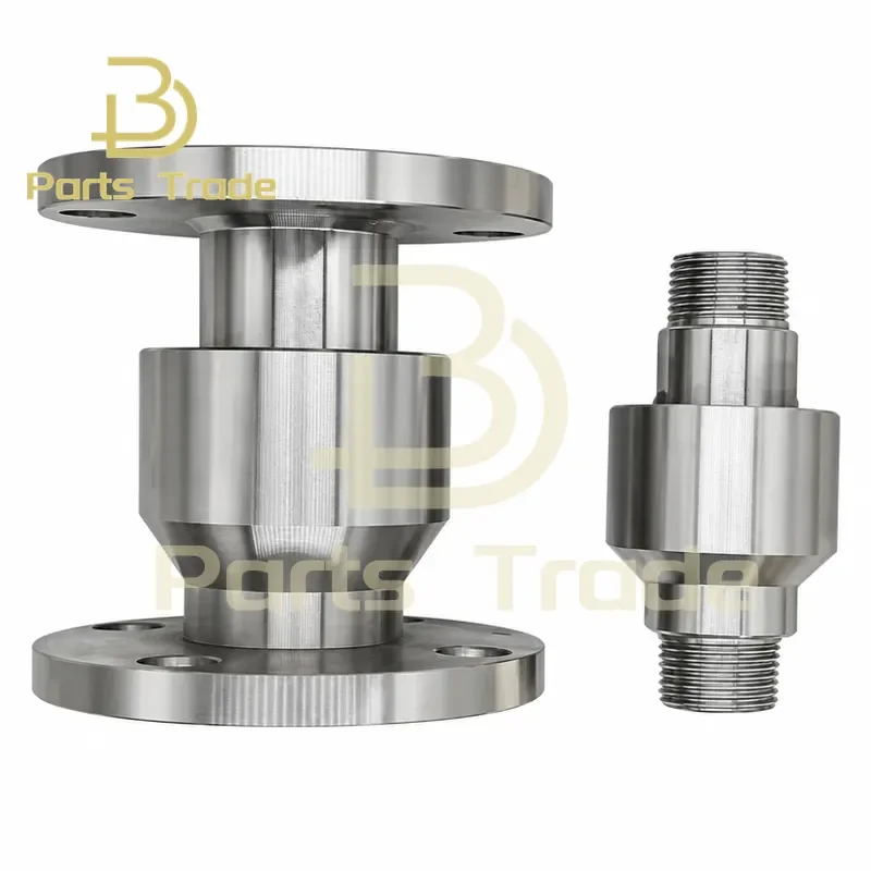 1PCS Spray Universal Joint 360 Degree Water Oil Air High Pressure Straight Through Stainless Steel Rotary Joint