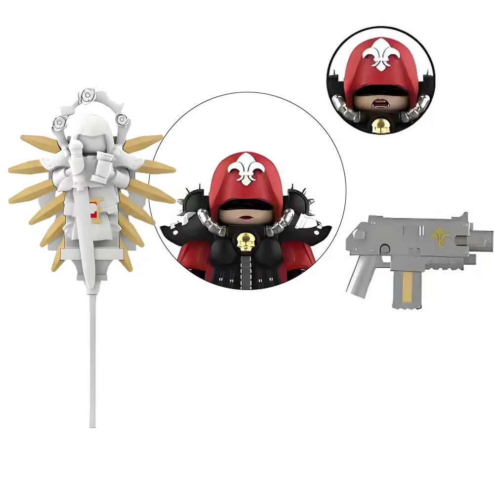 @MY jeux chauds briques Seraphim Celestine Imagifier blocs de construction dessin animé figurine Collection modèle poupées jouet cadeau d'anniversaire