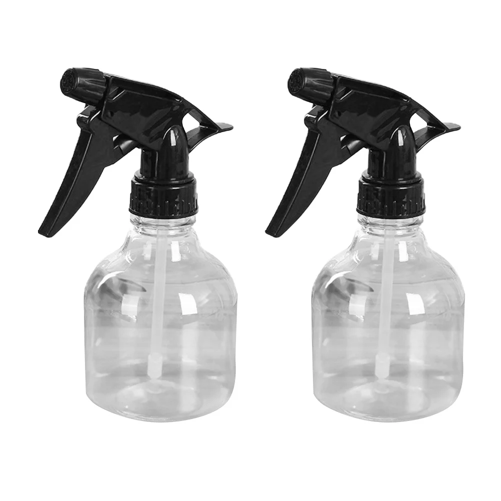

2pcs 250Cc Watering Pot Sprayer Transparent Lightweight Indoor Plants Spray Bottle Sprayer Household Flower Kettle