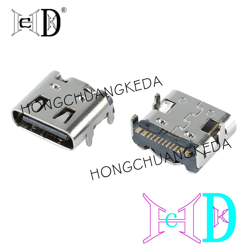 10Pcs Für PS5 Lade Buchse Port Ersatz Für Sony Playstation 5 Controller Power Loch Interface Typ-c Schwanz stecker