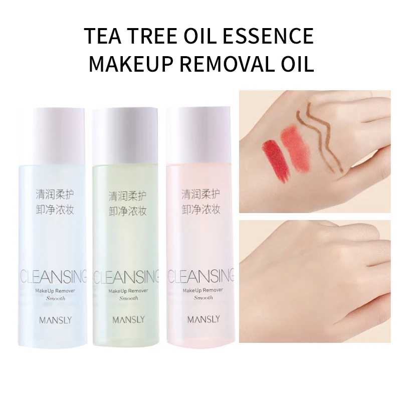 MANSLY Tea Tree Cleansing water - Deep Cleansing, Refreshing and Gentle, Suitable for Sensitive Skin,,makeup remover