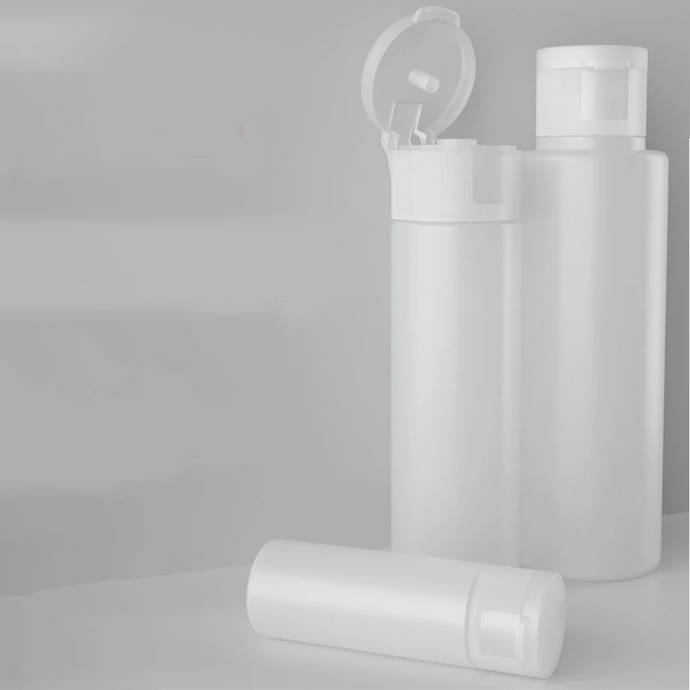 

3Pcs 400ml Clear Travel Bottles Leakproof Mini Containers for Lotion Reusable Storage Solutions Refillable Portable
