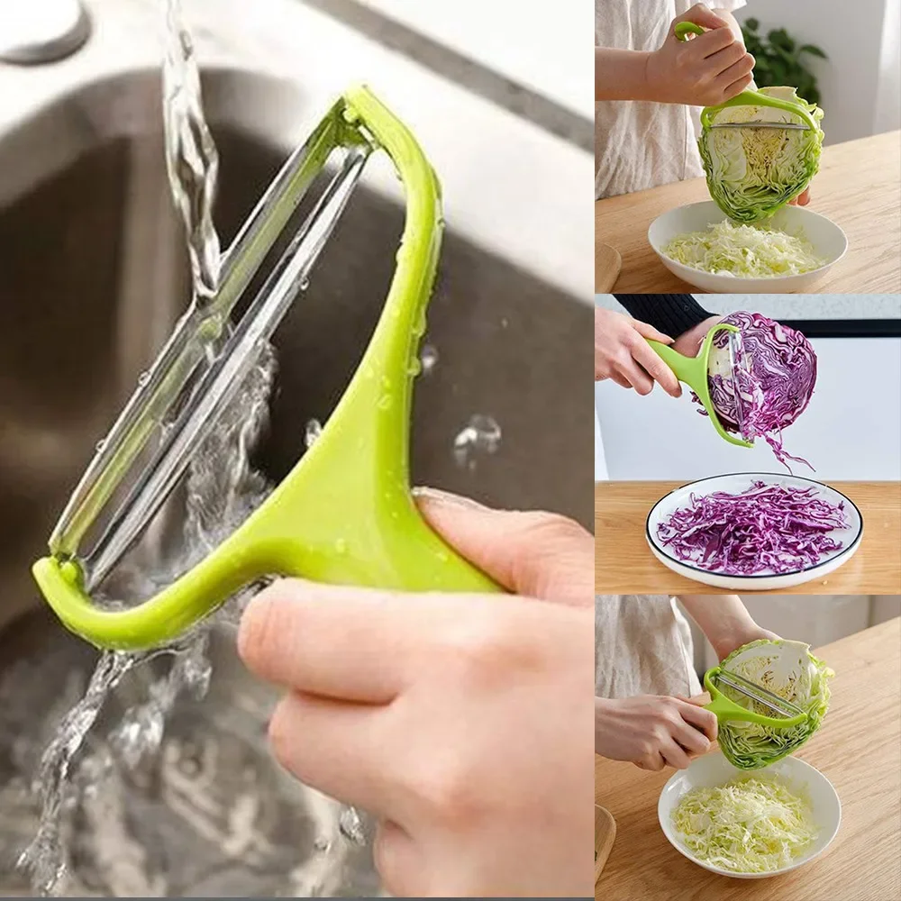 Stainless Steel Potato and Cabbage Grater Kitchen Vegetable Grater Salad Tools Fruit and Vegetable Peeler Tools Kale Salad Tools