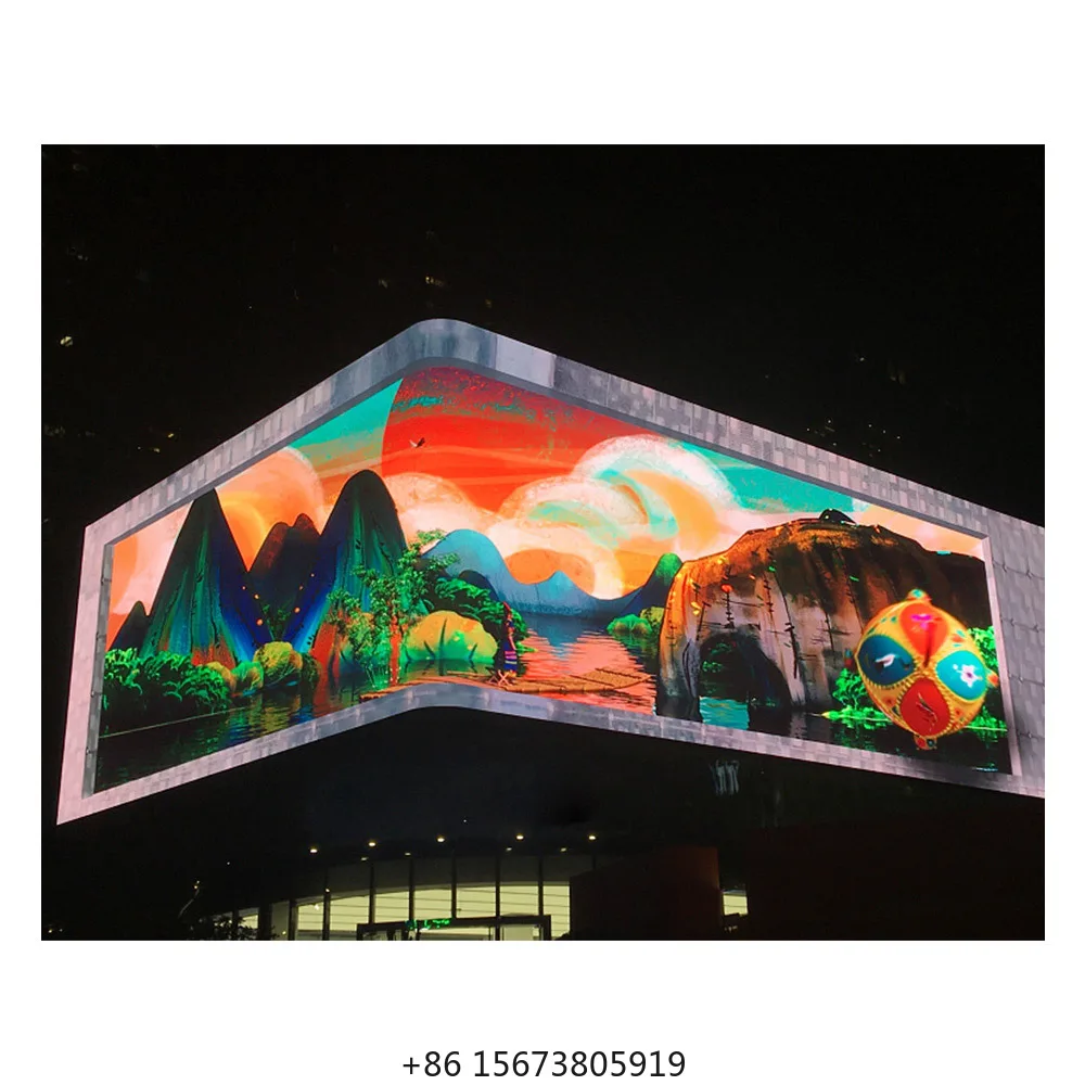 

Large Shopping Mall Outdoor Waterproof Advertising LED Display Screen P16 256X256mm LED Module