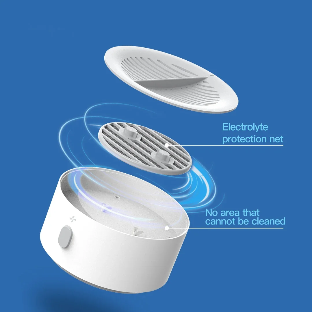 Lysie-Nettoyeur automatique de fruits et légumes, machine à livres, ultrasons, ionisé, USB, supporter ficateur de cuisine