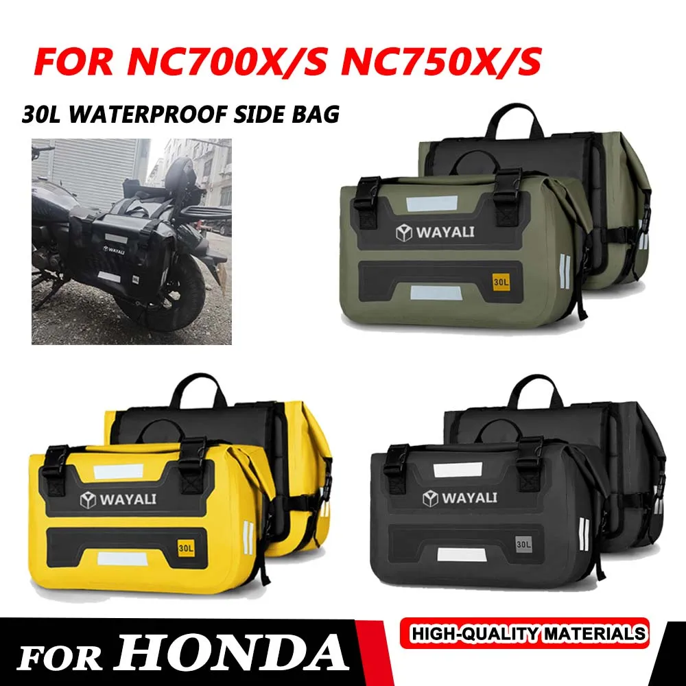 For Honda NC700X NC700S NC750X NC750S NC700 NC750 X  Motorcycle Saddlebag Side Bag Outdoor Travel Waterproof Luggage Storage Bag