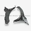 ホンダ シビック FK7 FK8 タイプR 2017-2021 EPAスタイル フロントワイドフェンダー (+10mm) カーボンファイバー/グラスファイバー 5