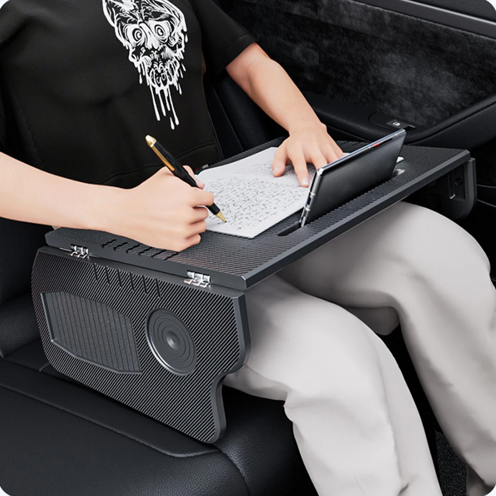 Front Folding Dining Portable Laptop Stand Car Mounted Small Table Board Model 3/Y Dedicated For 3 Smooth Mold For Seamless Fit
