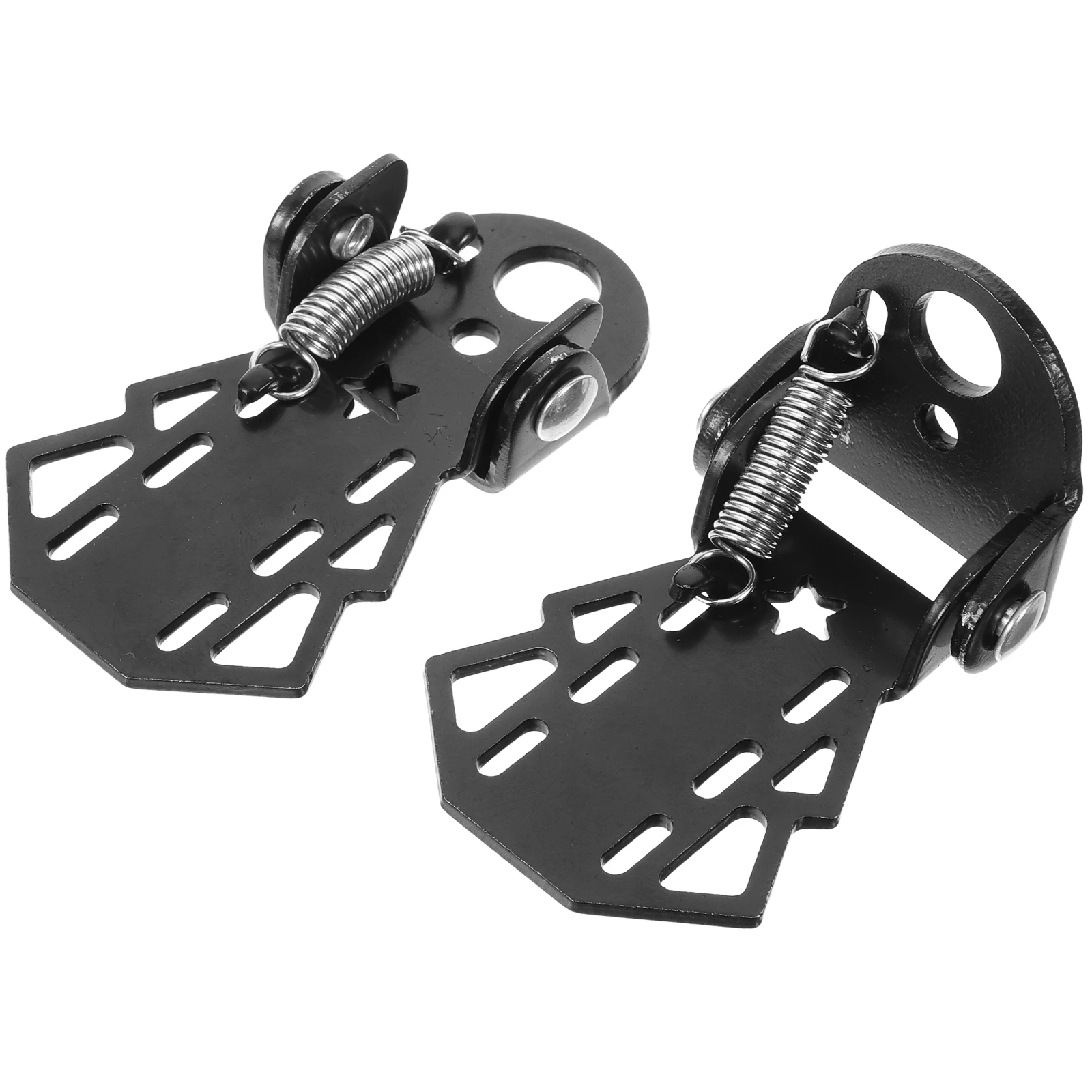 

2pcs Foldable Bike Pedals Non Slip Rear Seat Footrest Pegs for Mountain Bicycle Long Lasting Durable Compact