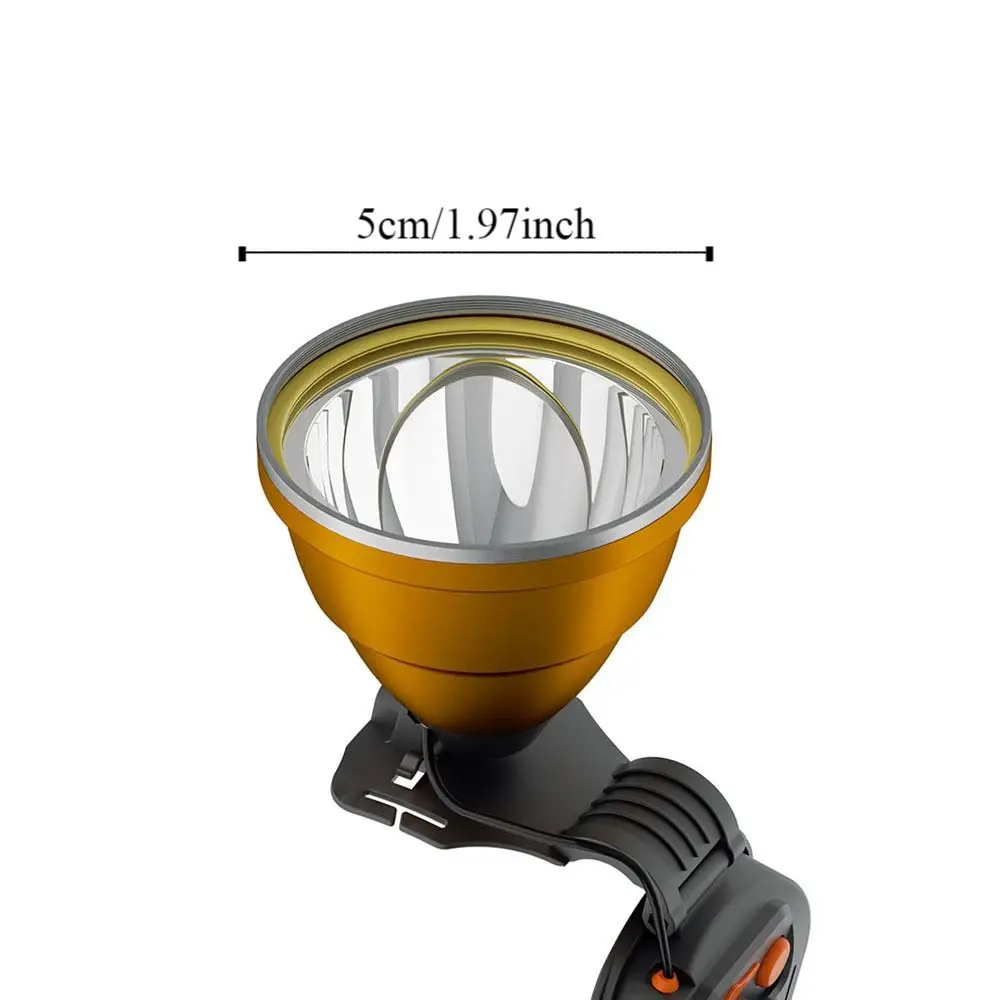 Durable 90 Degree Rotatable Led Headlamp Head-mounted Powerful Camping Light Super Bright Waterproof Emergency Headlight Fishing