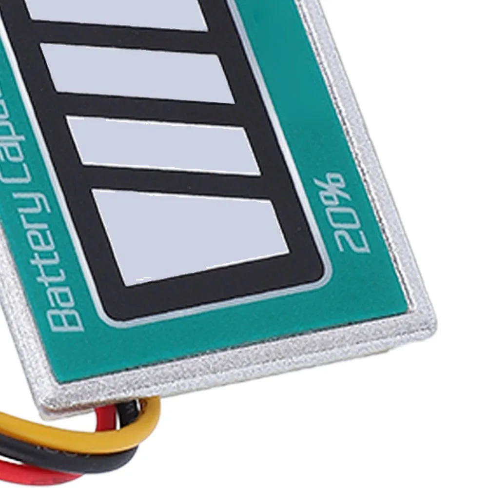 Battery Power Indicator Meter for Voltage and Capacity Monitoring Suitable for Motorcycles Cars Trucks and Forklifts