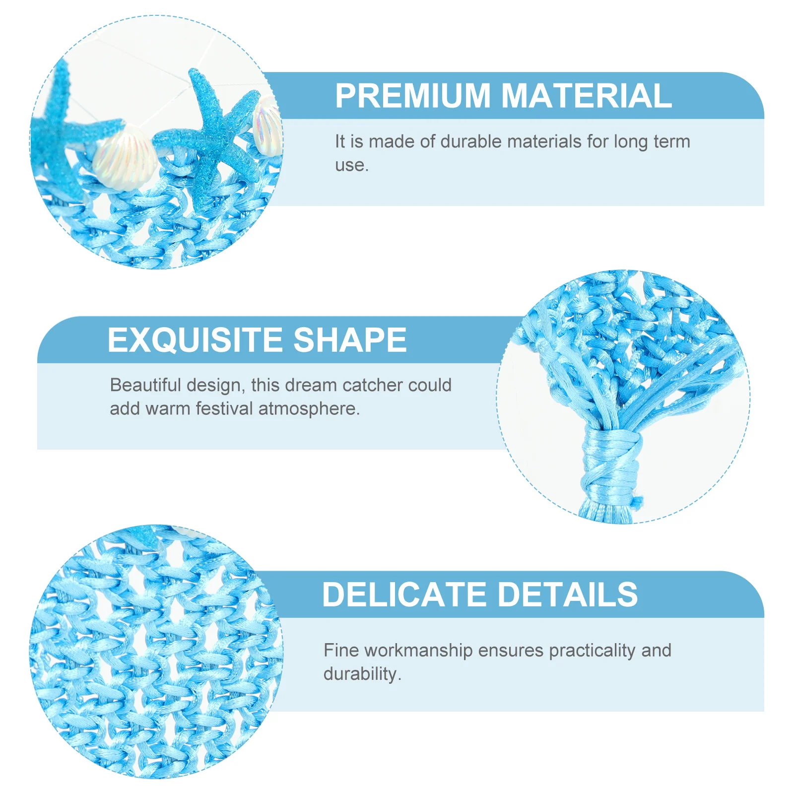 

Dreamcatcher Pendant Beautiful Design for Home Wall Hanging Decoration Romantic Festival Atmosphere 125