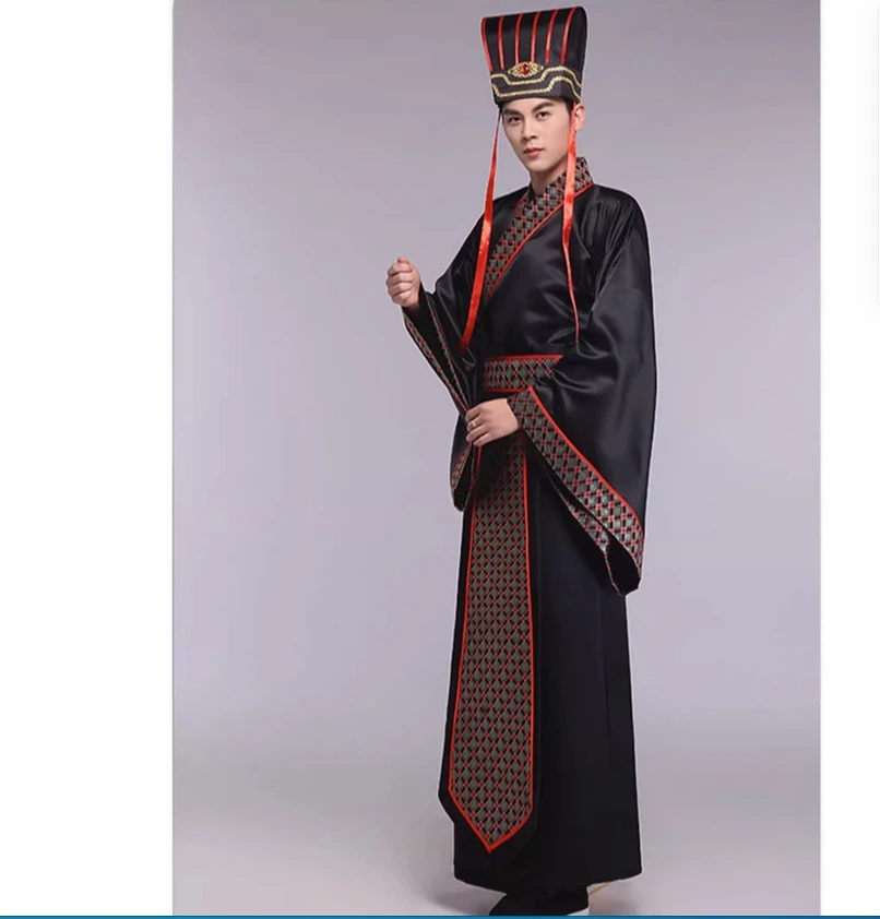 Men's Hanfu Hanfu Tang and Han Dynasty Princes' Clothing, Ministers' Official Performance Clothing, Ancient Clothing, Dresses