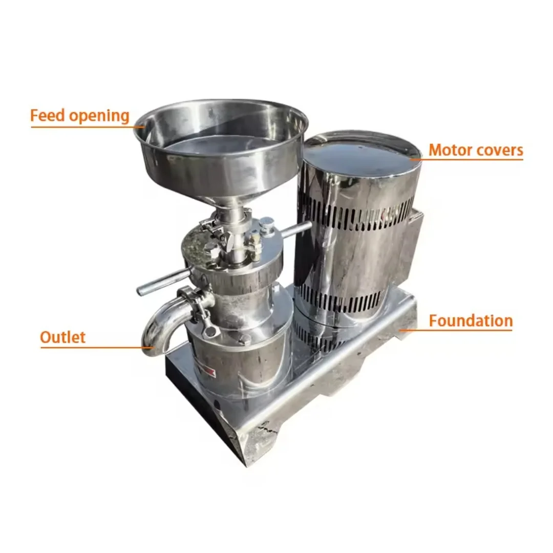 Industrial Peanut Butter Roaster & Grinder Machine Nut Butter Mill