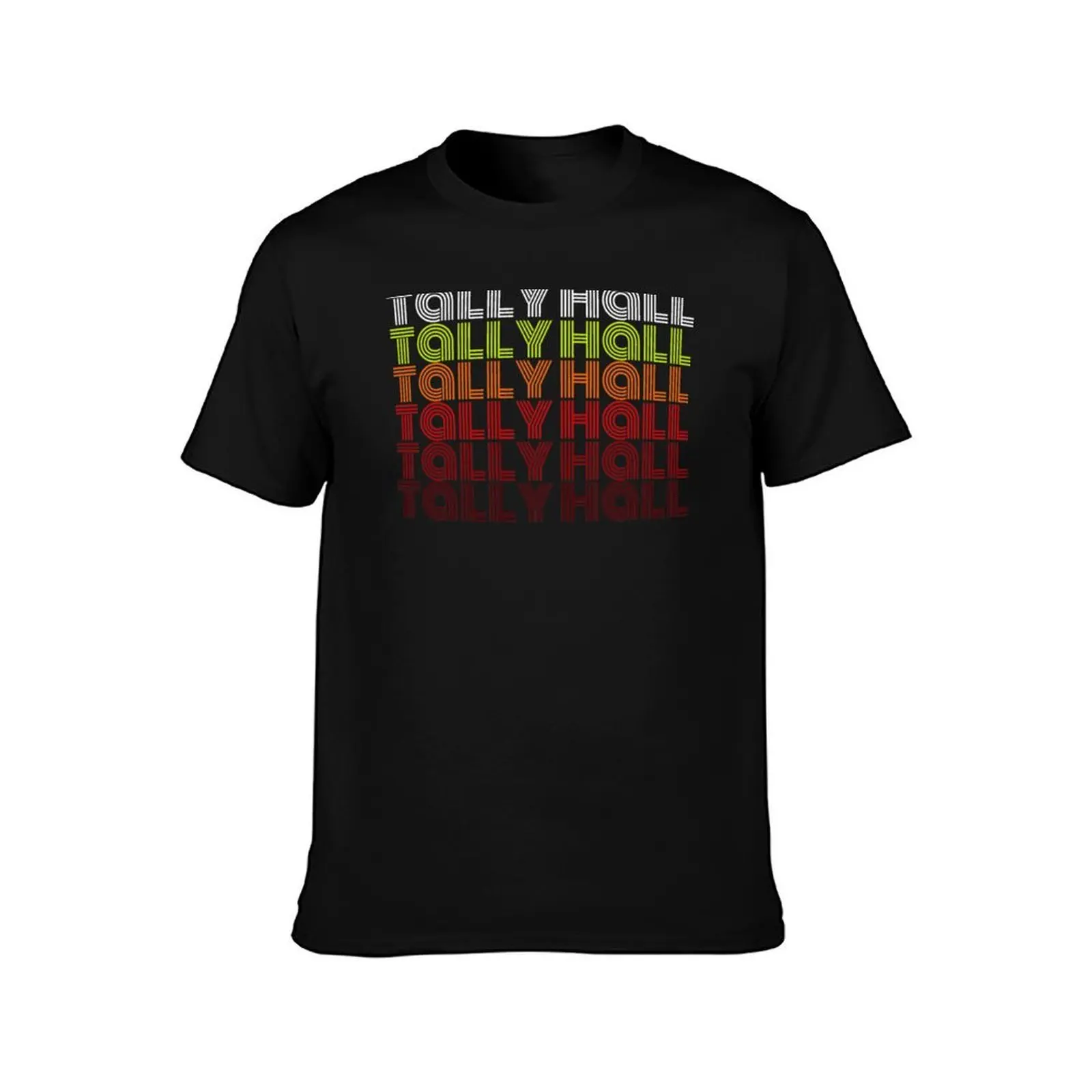 Tally Hall Vintage T-Shirt, Summer Casual Cotton Tee, Oversized Streetwear Tops, Vintage Graphic Print, Loose Fit Short Sleeve
