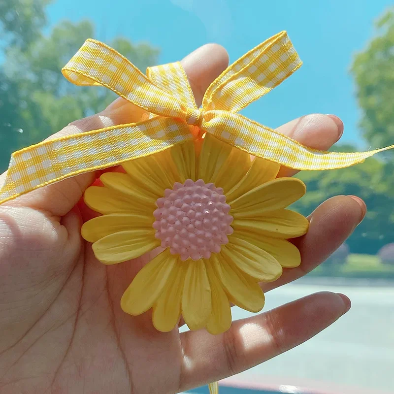 Daisy Aromatherapy Plaster Listed Silicone Mold Air Outlet Car Diffuser