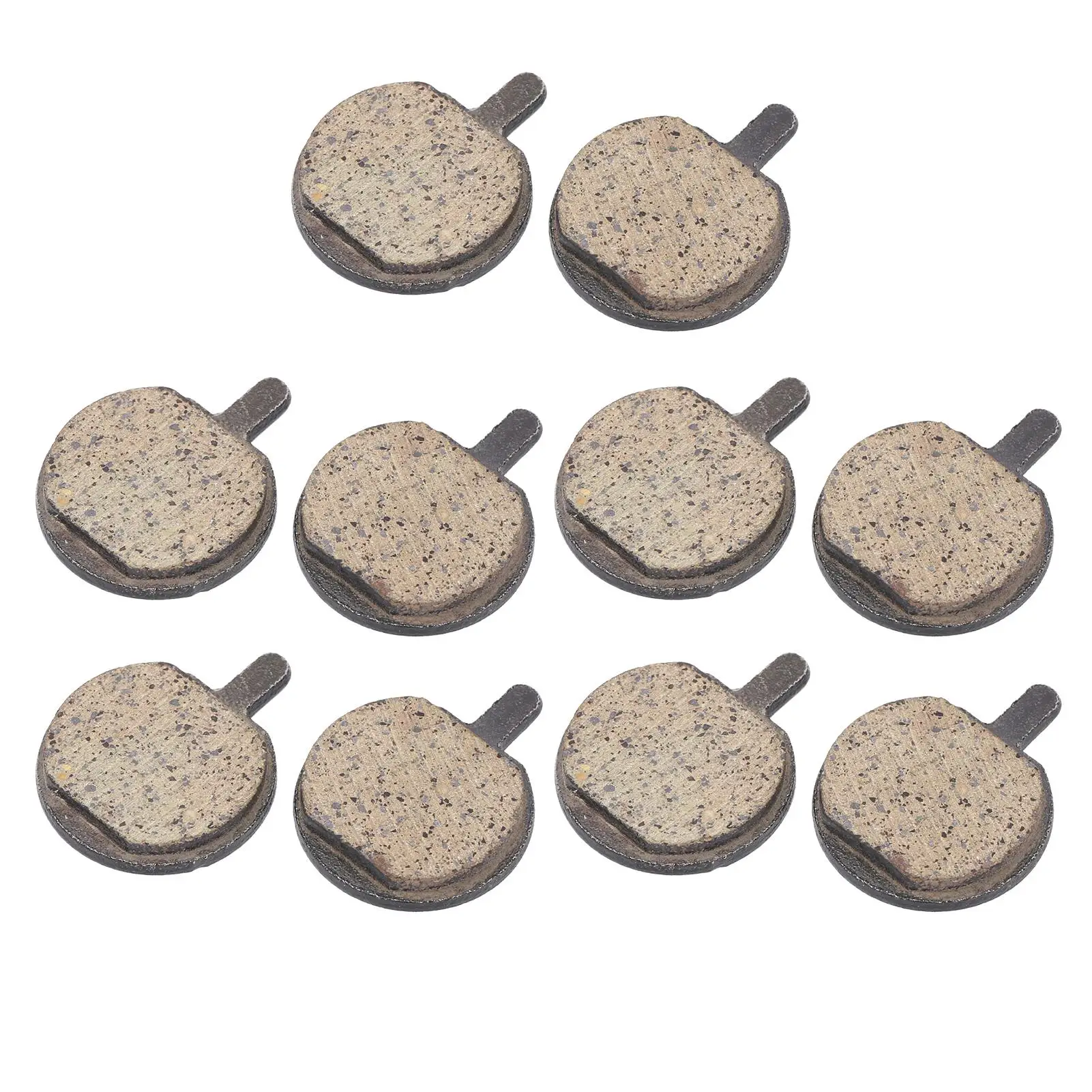 5 Pairs Semi-Metallic Disc Brake Pads for jak -5 & for bbb7 - Organic Hydraulic Bike Cycling Brake Pads