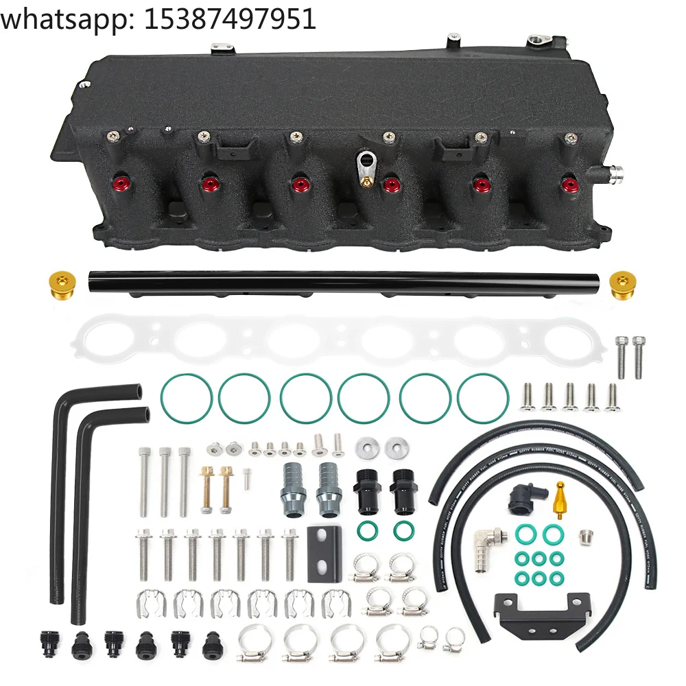 For KYOSTAR New Billet Aluminum Charged-Air Cooler Manifold Intercooler for 2016-2019 Gen1 B58 3.0T Retrofit/Upgrade