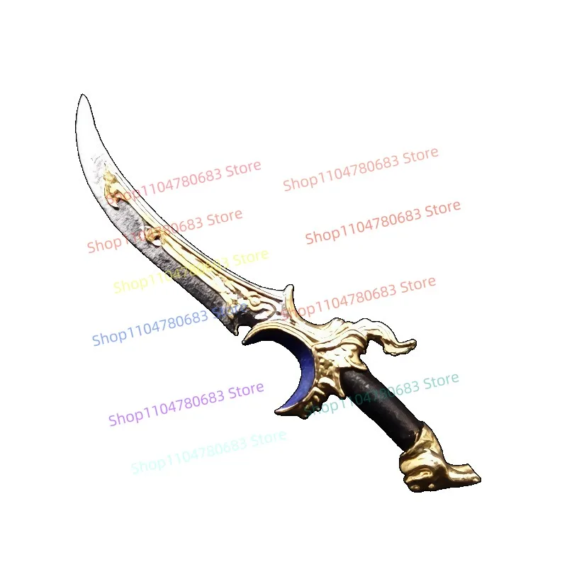 Blocs de construction MOC, accessoires magiques à longue épée, Mini figurine à assembler, modèle Anime, jouet décoratif à collectionner, cadeau