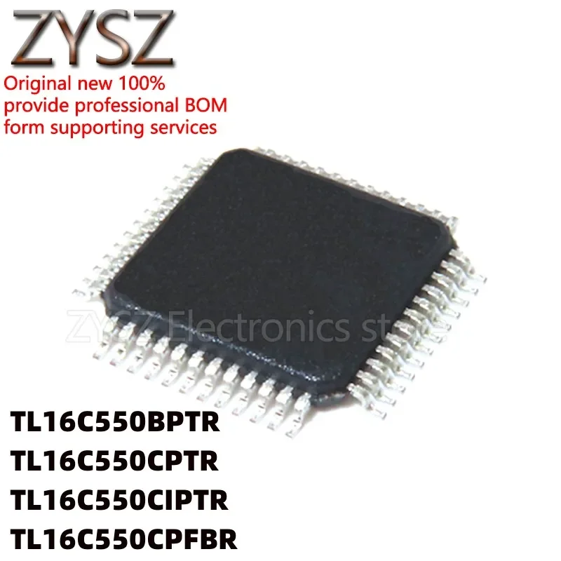 

5PCS TL16C550BPTR CPTR CIPTR CPFBR BPT CPT CIPT CPFB chip QFP48