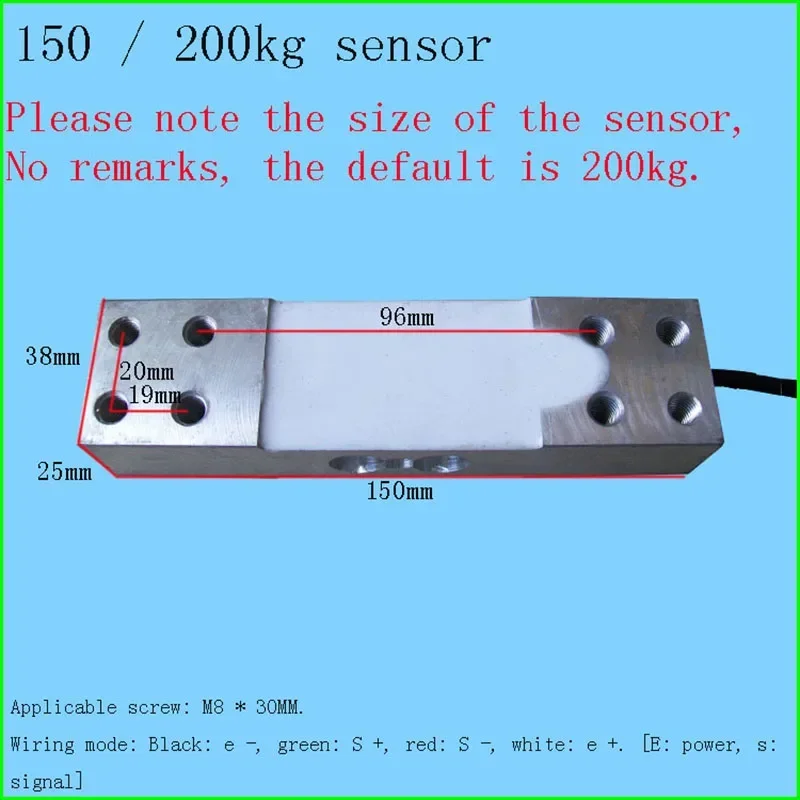 Weighing sensor load cell pressure sensor cantilever electronic scale 140kg 180kg 150kg 200kg 350kg Hot sales