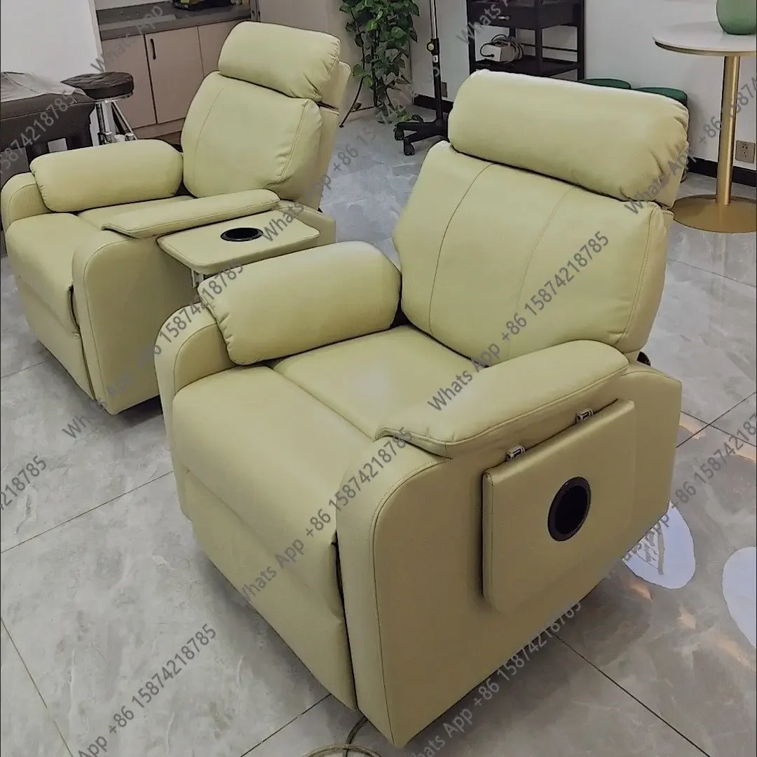 

X30 The Head Therapy Of The Hair Salon Can Be Folded Down The Hairdressing Chair, Hair Salon Is Specially Specially Permed And