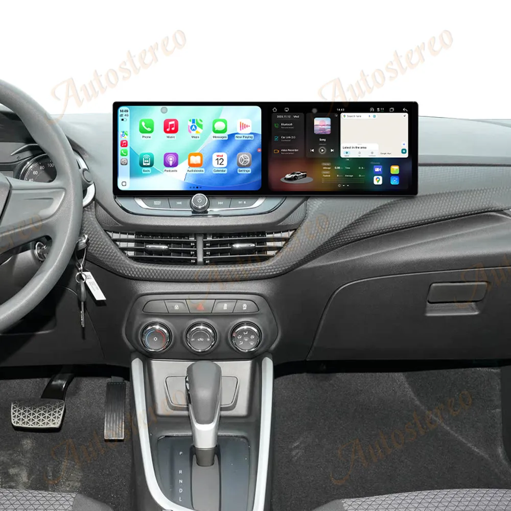 Dual Screen 10.1 inch Car GPS Android 15 Navigation For Chevrolet Cavalier 2020-2022 Head Unit Multimedia Player Car Radio Auto