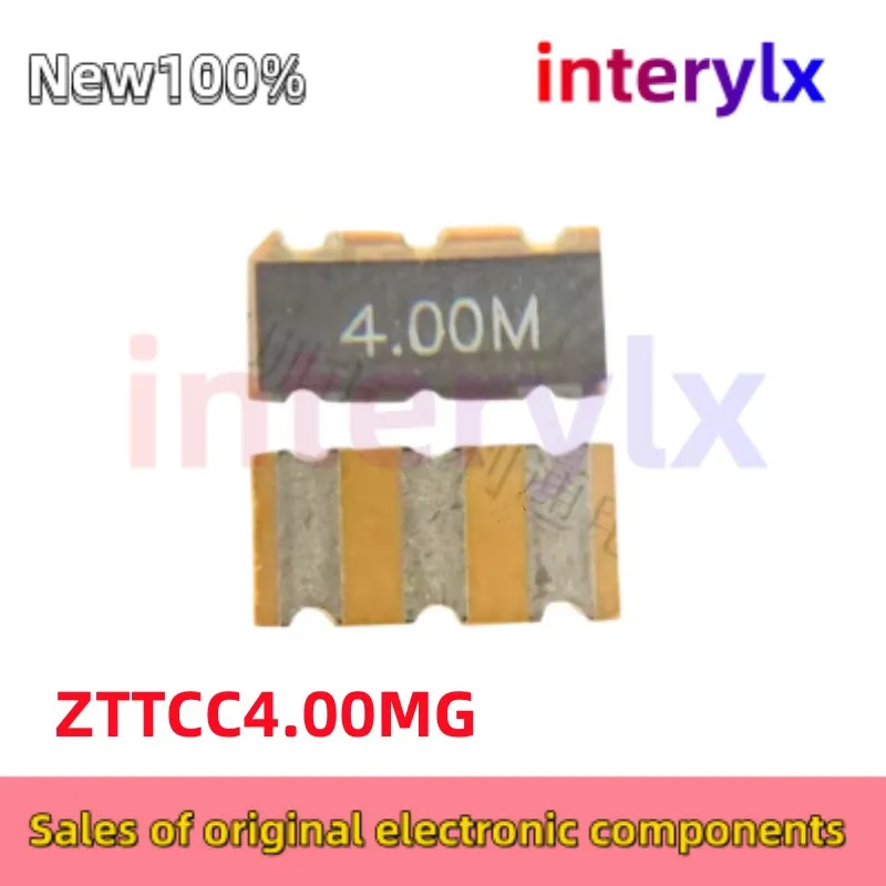 10Pcs/Lot ZTTCC4.00MG 4MHz 2MHz 3*7 7*3 4.00M8MHz Ceramic Crystal Oscillator Resonator 3-pin