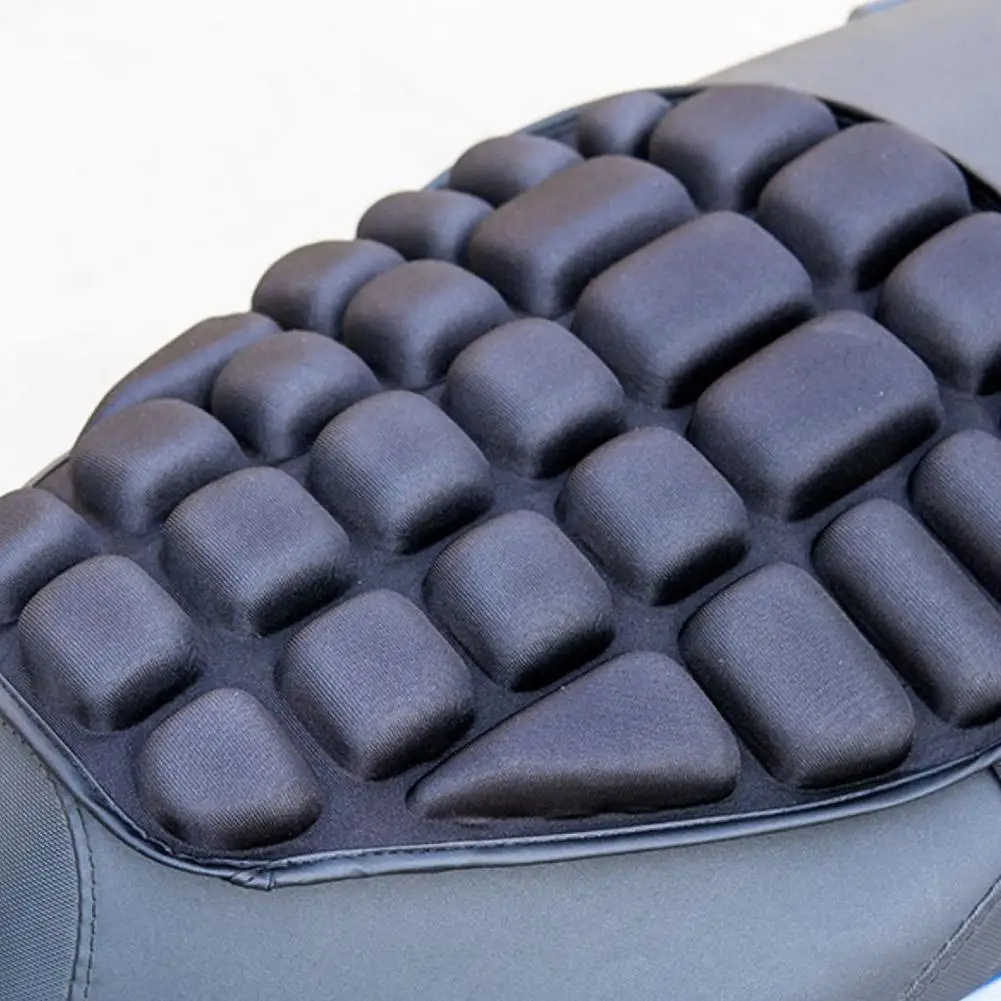 Universal 3D Sitz Motorrad Sitzkissen Anti-Rutsch-Motorrad Komfort Sonnenschutz Gel Sitzkissen Motorrad Zubehör – Detail 5