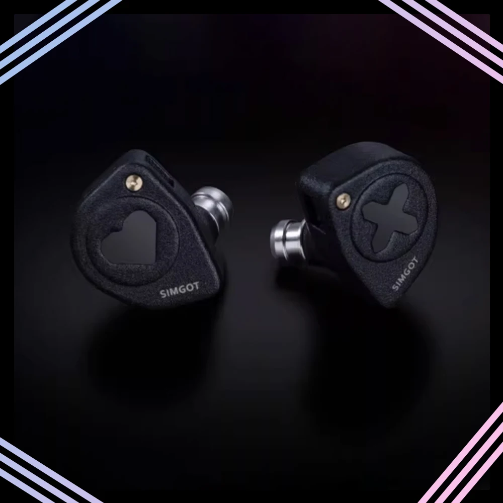 

SIMGOT EW300 Wired Earphones In Ear HiFi DSP 1DD+1PLANAR+1PZT Anti Interference Monitor Headphones PC Gaming Esports Earbuds