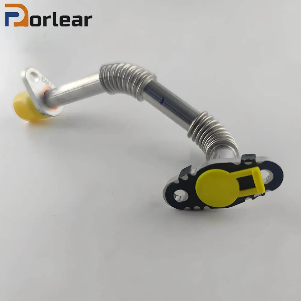 Right Turbo Return Oil Line Pipe for 14-23 Maserati Levante M161 3.0L 282368 282369