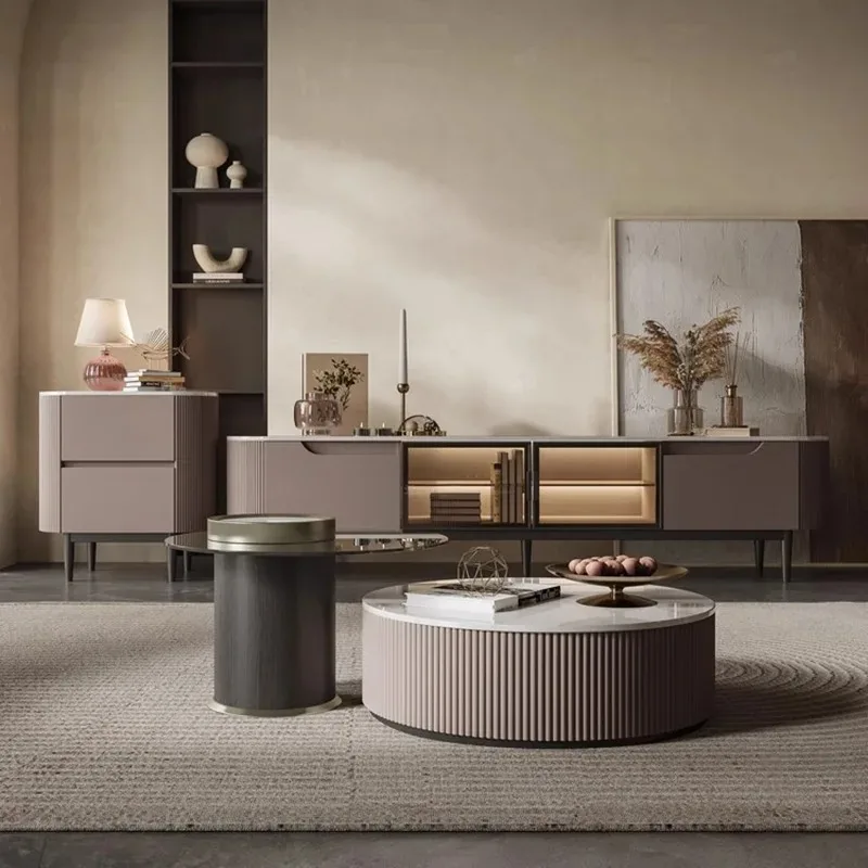 

Professional Modern Tv Stands Living Room Console Display Luxury Aesthetic Tv Table Mid Century Muebles Space Saving Furniture