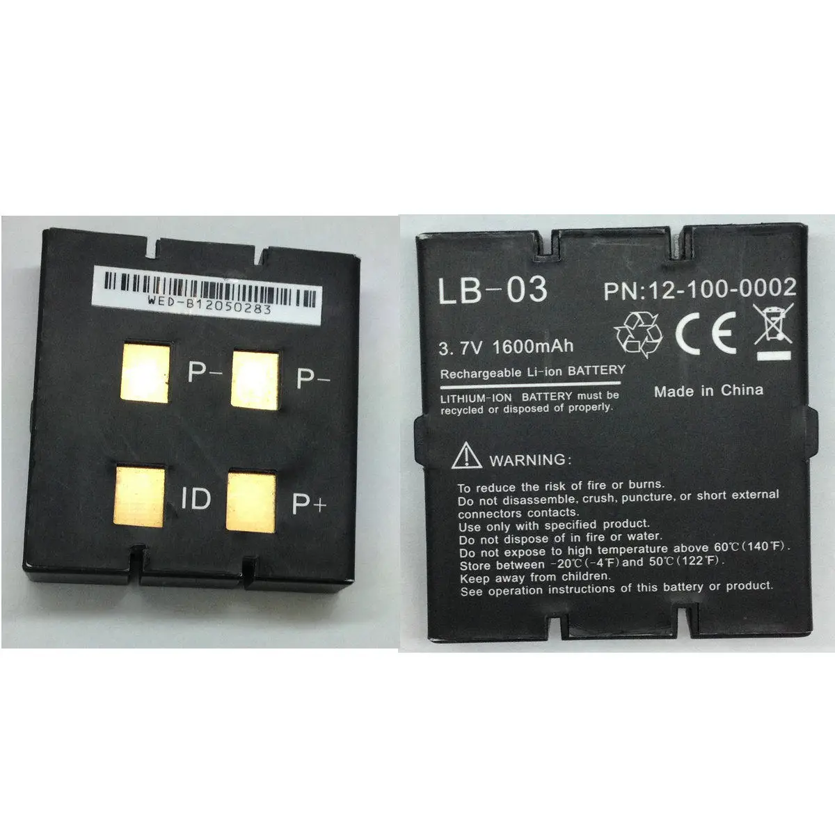 Suitable for Polaroid M800, 12-100-0002, LB-03 handheld battery