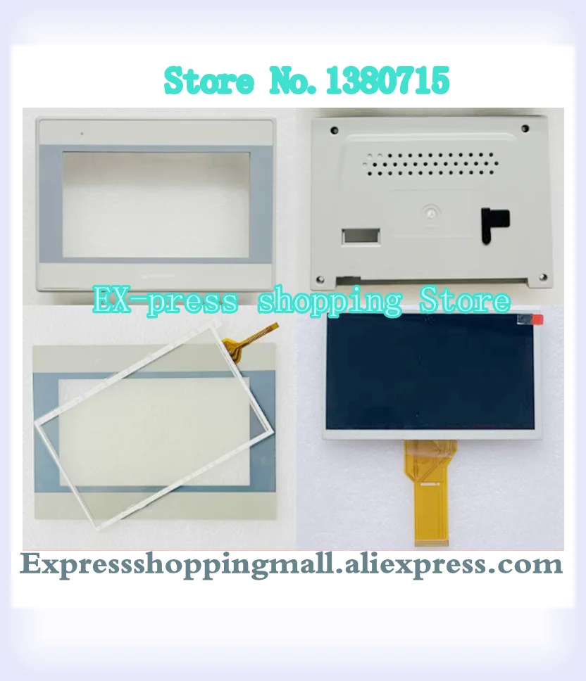 

Touch Glass Panel For MT6070IE Case Cover MT6071IE1WV MT6071iE Digitizer Film Mask New LCD Screen