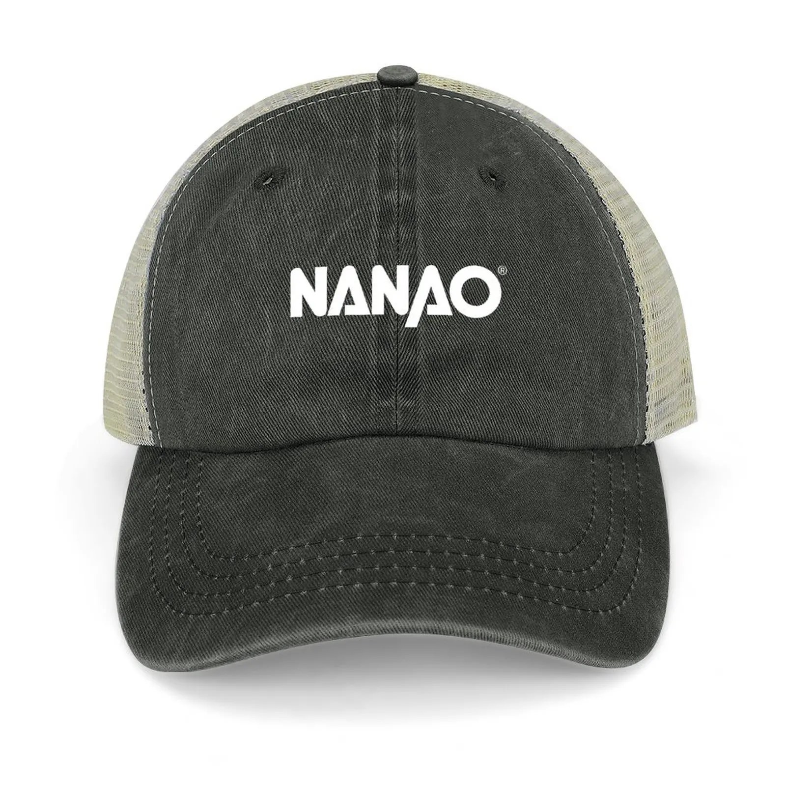 

Nanao (White Text) Baseball Cap Luxury Hat Beach Outing luxury caps Women's Beach Outlet Men's