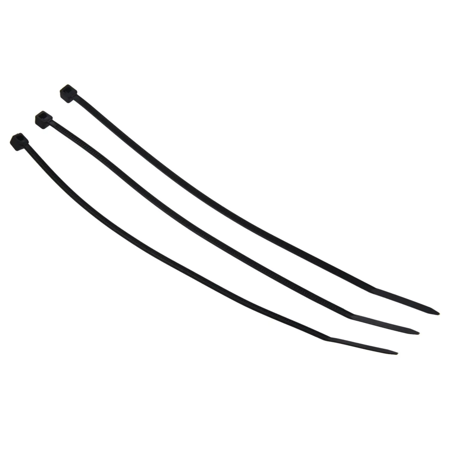 A78I 100 x 2.5mmx150mm Self-Lock Electric Cable Zip Cord Fixed Cable Ties Black