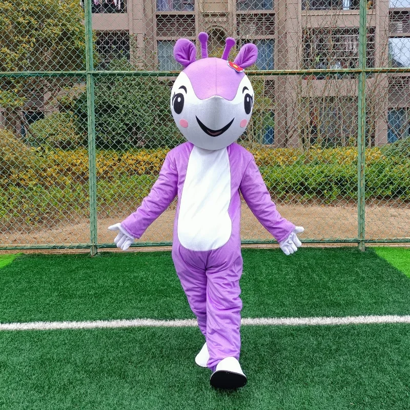 2024 New Sika Deer Mascot Costumes Cartoon Mascot Apparel Performance Carnival Adult Size Promotional Halloween