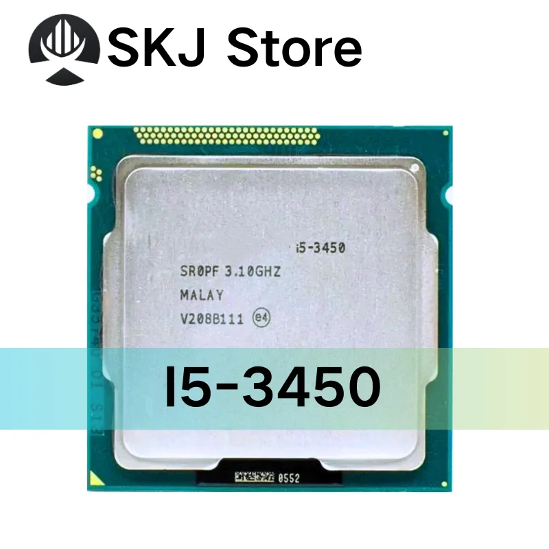 

Core i5 3450 3.10GHz Quad Core 6M Socket 1155 SR0PF i5-3450