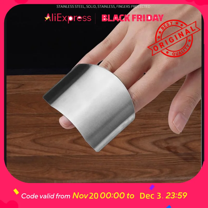 

Защита для пальцев из нержавеющей стали — кухонная защита для нарезки овощей и мяса