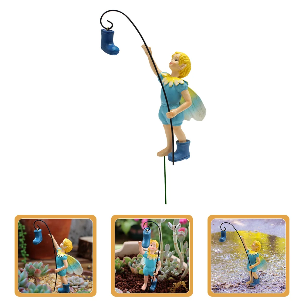 

Vivid Resin Fairy Decoration Home Garden Landscape Sculpture Fine Craftsmanship Elegant Statue for Indoor Outdoor Decor