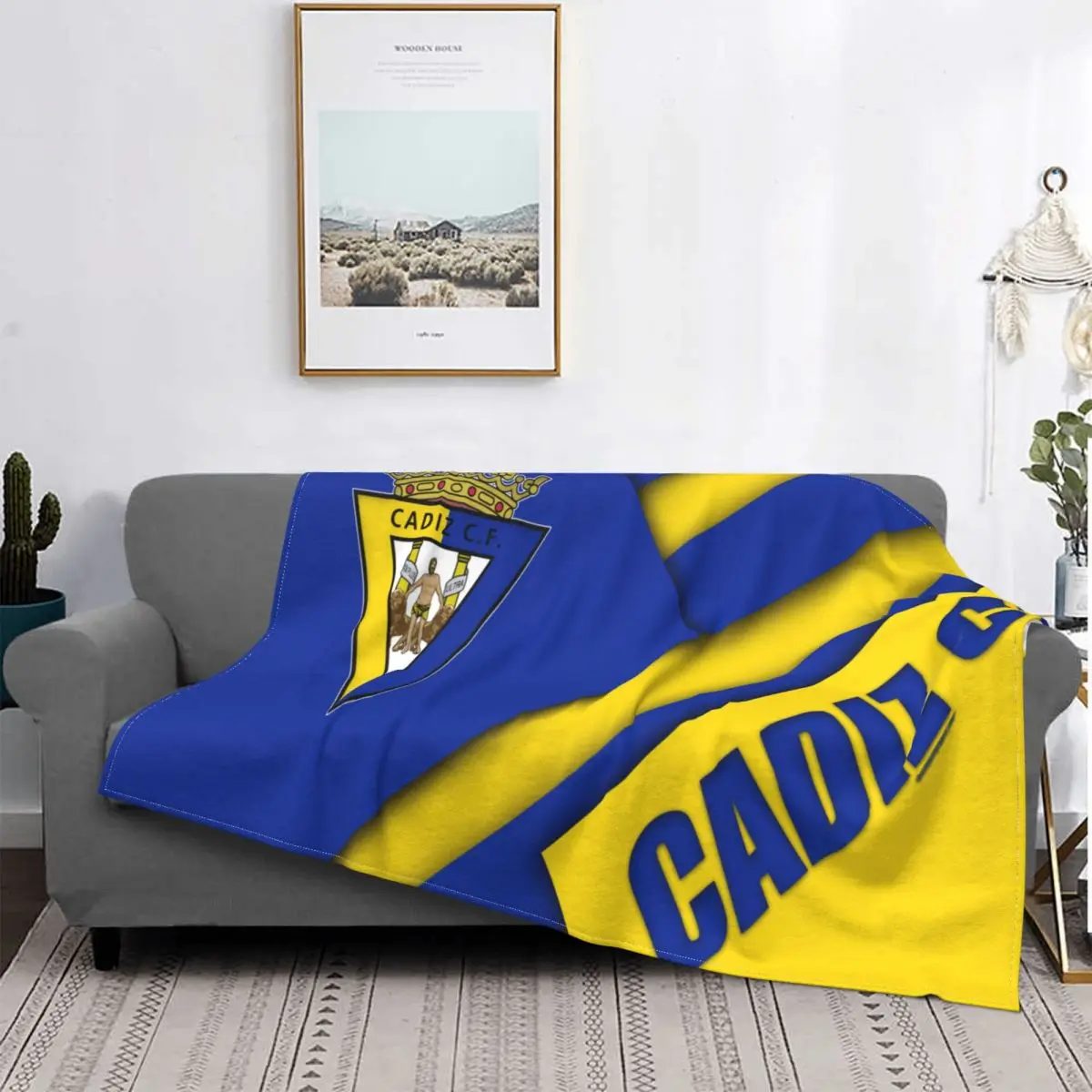 

Cadiz Fc Creative Design Light Thin Soft Flannel Blanket Cadiz Magico Gonzalez Cadiz Hymn Type Composition Cadiz Football Team