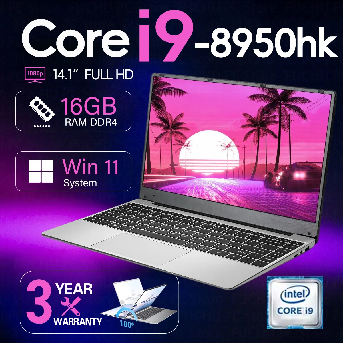 yZ[z2025N Windows 11 Pro Intel Core i9 8950HK 16GB RAM 1/2TB SSD Q[~Om[gp\R 1920*1080 m[gp\R ItBXm[gp\R