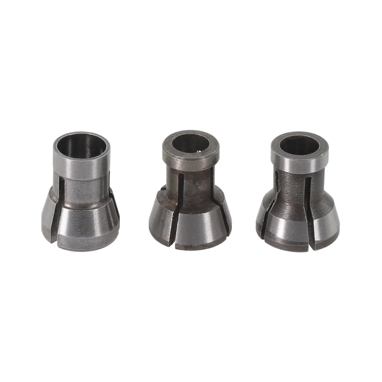 M17 6/6.35/8mm Collet Chuck adaptor dengan mur Set ukiran mesin pemangkas Router Chucks listrik Router Bit Collet alat listrik