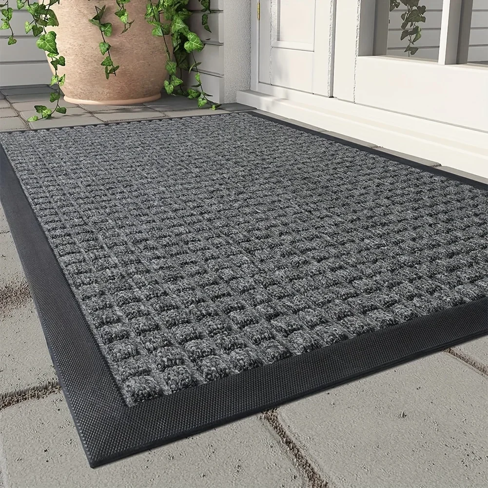 

Odorless Doormat for Entrance Welcome Carpet Water absorbent Non slip Mat Home Use for Front Door