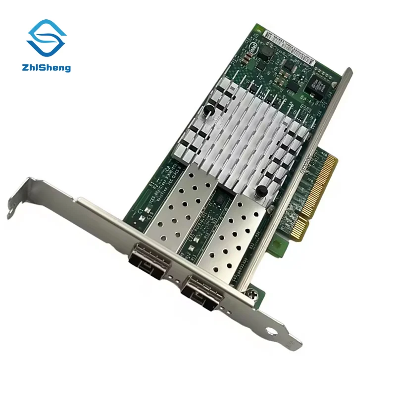 محول إيثرنت ثنائي المنفذ Intel X520-DA2 E10G42BTDA 10 جيجا بايت أصلي #4