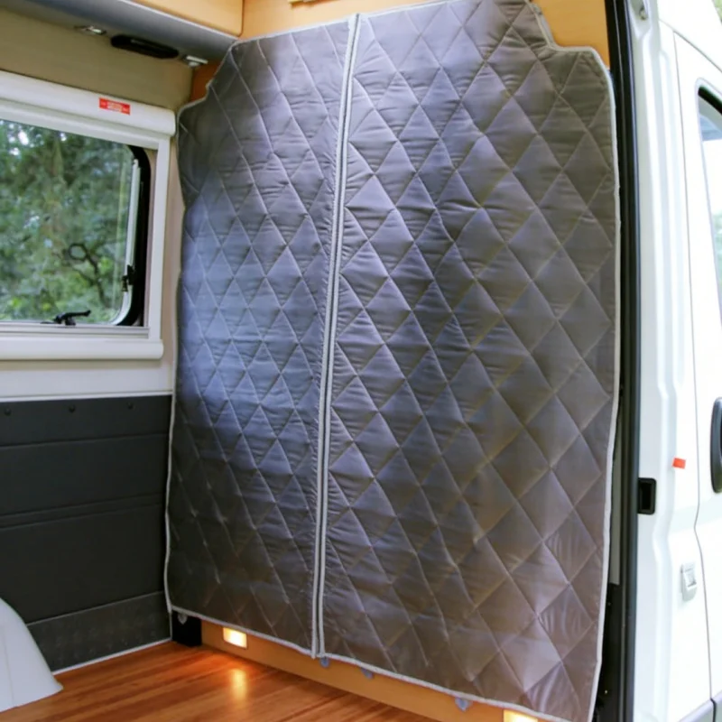 

Thermal Cabin Partition Caravan Camper Vans Insulation Curtains For Fiat Ducato Peugeot Boxer Citroen Relay 2006+ Ram Promaster