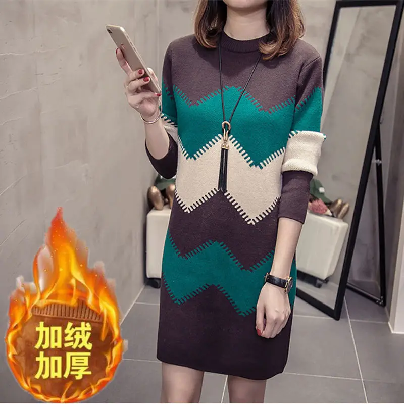 Midi Dress Sweater … - image
