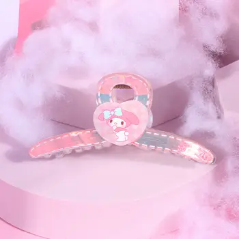 1或6個三麗鷗正版髮夾,可愛卡通髮爪,Hello Kitty、My Melody、Pochacco、Kuromi、Cinnamoroll、Hangyo 10 最佳銷售 三麗鷗爪夾 - №6