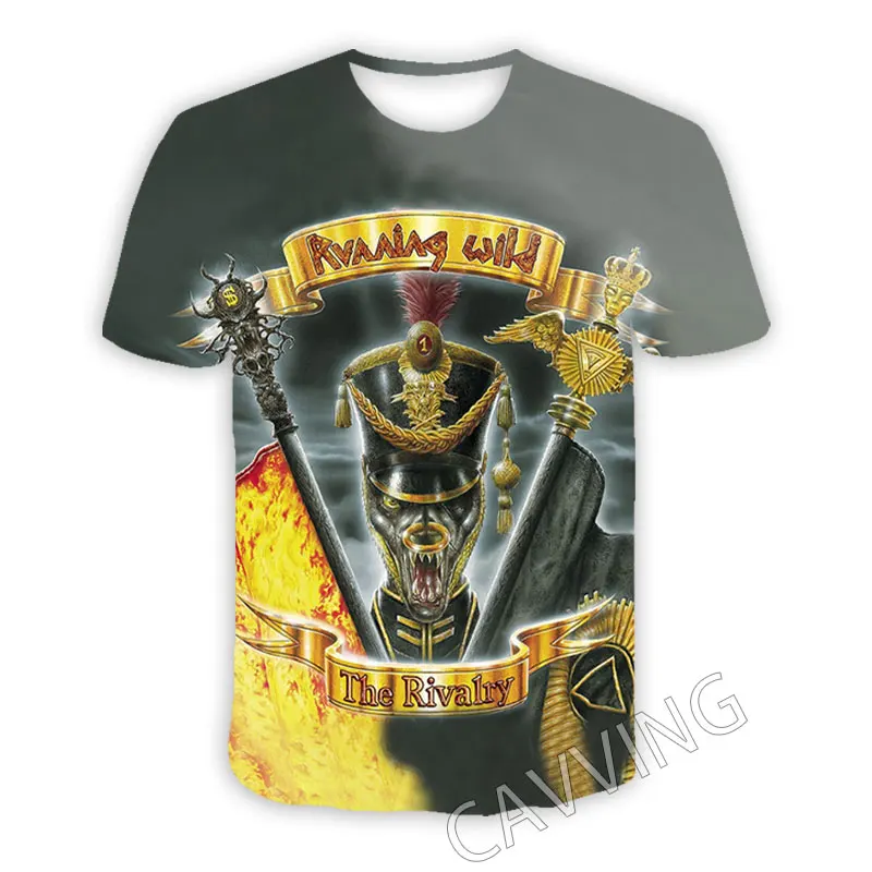 CAVVING-Camisetas estampadas en 3D para hombre y mujer, ropa informal de estilo Harajuku, Hip Hop, para correr