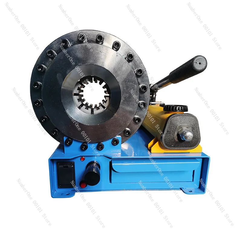 Manual hydraulic pipe shrinking machine Semi-automatic operation High pressure steel pipe crimping machine Small household